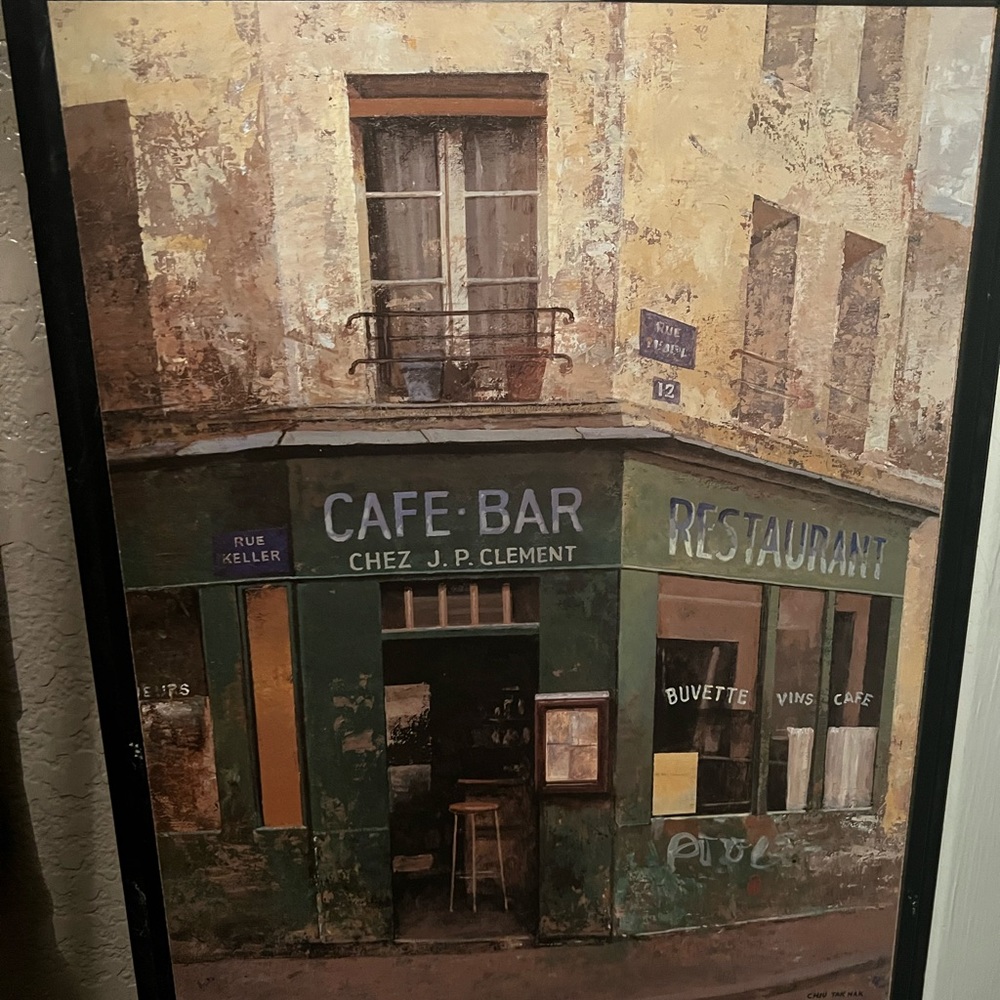 Paris theme wall hanging
